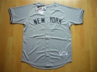 New York Yankees #2 Derek Jeter Gray jerseys