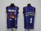 Toronto Raptors #1 Mcgrady Purple Basketball Jersey