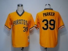 Pittsburgh Pirates #39 Dave Parker Yellow M&N 1979 Jerseys
