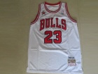 Chicago Bulls #23 Jordan White 1998 All Star Harwood Classic Mitchell & Nell Jerseys
