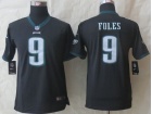 Nike Philadelphia Eagles #9 Nick Foles Black Youth Limited Jerseys