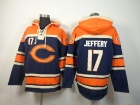 Chicago Bears #17 Alshon Jeffery Blue Nike NFL Pullover Hoodie Sweatshirts