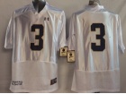Notre Dame Fighting Irish #3 Joe Montana White 2014 New Style NCAA Jerseys