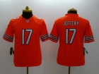 Nike Chicago Bears #17 Alshon Jeffery Orange Youth Limited Jerseys
