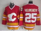 Calgary Flames #25 Joe Nieuwendyk Red CCM Jerseys