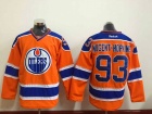 Edmonton Oilers #93 Nugent-Hopkins Orange Jersey