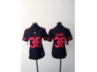 Nike San Francisco 49ers #38 Jarryd Hayne Black Women Jersey