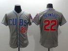 Chicago Cubs #22 Jason Heyward Gray 2016 Flexbase Jerseys (Cubs)