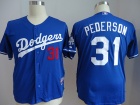 Los Angeles Dodgers #31 Joc Pederson Blue Player Jerseys