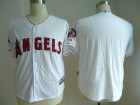 Los Angeles Angels Blank White Player Jerseys