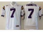 Youth LSU Tigers #7 Tyrann Mathieu White College Football Jerseys