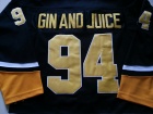 Pittsburgh Penguins #94 Gin And Juice Black Hockey Jersey