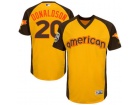 Men's Toronto Blue Jays #20 Josh Donaldson Majestic Yellow 2016 MLB All-Star Game Cool Base Player J...