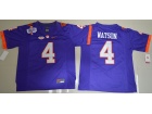 2016 Clemson Tigers #4 DeShaun Watson Purple College Football Limited Jersey