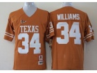 Youth Texas Longhorns #34 Ricky Williams Dark Orange College Football Jerseys