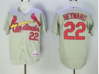 St.Louis Cardinals #22 Jason Heyward Grey Cool Base Jerseys