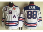 Team USA #88 Patrick Kane White 2010 Olympics Hockey Jerseys
