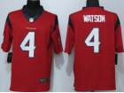 Houston Texans #4 Deshaun Waston Red Limited Football Jerseys