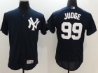 New York Yankees #99 Aaron Judge Blue With Name Flexbase Jerseys