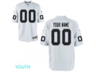 Youth Oakland Raiders Nike White Custom Game Jersey