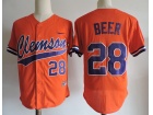 Clemson Tigers #28 Seth Beer Orange Baseball Jersey