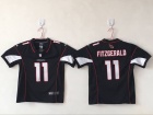 Youth Arizona Cardinals #11 Larry Fitzgerald Black Vapor Untouchable Limited Jersey