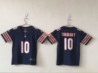 Youth Chicago Bears #10 Mitch Trubisky Blue Vapor Untouchable Limited Jersey