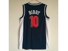 Arizona Wildcats #10 Mike Bibby Blue College Basketball Jersey