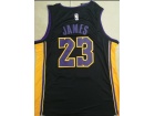 Nike Los Angeles Lakers #23 LeBron James Black Basketball Jersey