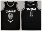 Black Panther Wakanda #1 T'Challa Movie Basketball Jersey