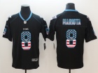 Tennessee Titans #8 Marcus Mariota Black USA Flag Vapor Limited Jersey