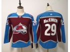 Adidas Colorado Avalanche #29 Nathan MacKinnon Red Women Jersey