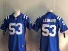 Indianapolis Colts #53 Darius Leonard Blue Vapor Untouchable Limited Jersey