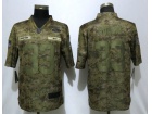 New York Jets #33 Jamal Adams Camo Salute To Service Vapor Limited Jersey