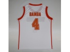 Texas Longhorns #4 Mohamed Bamba White Basketball Jersey