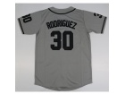 The Sandlot Legends 30 Benny 'The Jet' Rodriguez Gray Baseball Jersey