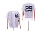 New York Yankees #29 Todd Frazier White Cool Base Jersey