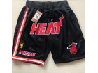 Miami Heat Black Throwback Shorts