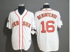 Boston Red Sox #16 Andrew Benintendi White 2019 Gold Program Cool Base Jersey