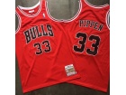 Chicago Bulls #33 Scottie Pippen Red 1997-98 Hardwood Class AU Jersey