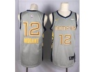 Nike Memphis Grizzlies #12 Ja Morant Grey Jersey