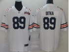 Chicago Bears #89 Mike Ditka White Throwback 100th Vapor Untouchable Limited Jersey