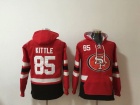 San Francisco 49ers #85 George Kittle Red Football Hoodies