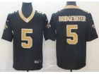 New Orleans Saints #5 Teddy Brigewater Black Vapor Untouchable Limited Football Jersey