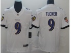 Baltimore Ravens #9 Justin Tucker White Mens Vapor Untouchable Limited Jersey