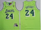 Los Angeles Lakers #24 Kobe Bryant Green Throwback Jersey