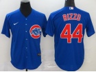 Nike Chicago Cubs #44 Anthony Rizzo Blue Cool Base Jersey