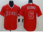Nike Los Angeles Angels #6 Anthony Rendon Red Cool Base Jersey
