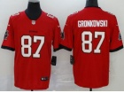 Tampa Bay Buccaneers #87 Rob Gronkowski Red Vapor Limited Jersey