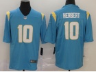 Los Angeles Chargers #10 Justin Herbert Baby Blue Vapor Untouchable Limited Jersey